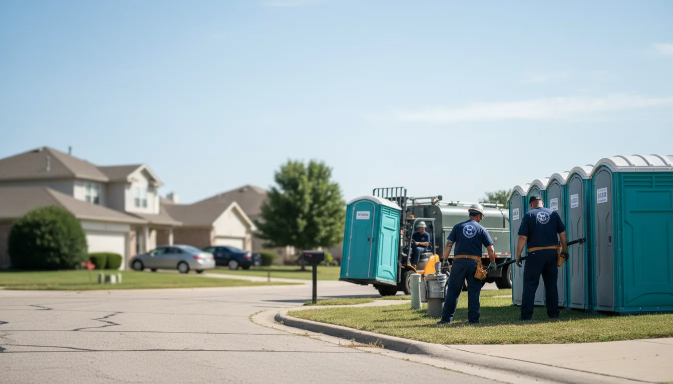 Porta Potty Rental in Concho, OK near me